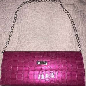 Pink clutch